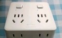 公牛（BULL）86型滑动可移动转换插头/插座/电源转换器一转四 多功能适用正/斜五孔 4位分控开关 GN-93023S 实拍图