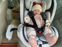 法雷曼儿童安全座椅汽车用0-12岁360度旋转婴儿宝宝车载坐躺i-Size认证 魔力灰pro【钢骨架+支撑腿】 实拍图