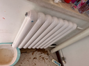 海尔专供暖气片客厅卧室散热器全屋采暖钢制暖气集中供暖 高600mm*8柱 实拍图