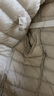鸭鸭（YAYA）佟丽娅同款轻薄羽绒服女新款冬季短款圆领内胆修身时尚薄外套男 米白色【女款无领】 S 【建议80-90斤】 实拍图