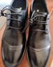 百丽（Belle）正装鞋男皮鞋牛皮圆头婚鞋商务休闲皮鞋3UX01CM5预售 黑色 41 (255mm) 实拍图