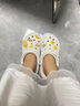 卡骆驰（CROCS）洞洞鞋贝雅男鞋女鞋轻便耐磨一脚蹬拖鞋休闲鞋|10126 白-100 37 /38(230mm) 实拍图