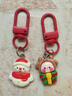 圣诞节礼物卡通可爱圣诞钥匙扣挂件圣诞老人学生书包挂饰圣诞饰品 圣诞麋鹿礼盒 实拍图