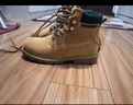 马登男士马丁靴美式经典大黄靴秋冬户外休闲工装靴2025新款加绒男鞋 砂黄 41 (255mm) 男码 实拍图