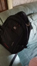 SWICKY瑞士双肩包男士休闲背包大容量商务旅行笔记本电脑包高中学生书包 两层简约款-黑色 大号带外置usb【68%的人选择】 实拍图