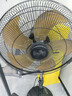 钻石牌（DIAMOND） 工业风扇落地扇家用立式电风扇大风力摇头强力电扇客厅商用工厂车间铝叶商业风扇 HF-1802金色五叶 推荐大厅/车间 实拍图