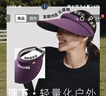 蕉下遮阳帽女太阳帽空顶帽防晒帽防紫外线遮脸时尚百搭灰 实拍图