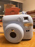 富士（FUJIFILM）立拍立得mini12相机minise升级款一次成像即拍即得相纸 圣诞礼物 年会奖品 Mini12 绣球蓝【双旦特惠】 官方标配【不含相纸】 实拍图