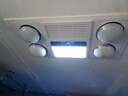 施丹浴霸照明排气扇一体卫生间取暖集成吊顶浴室灯暖风暖五合一双效暖 液晶遥控【4灯护白+风暖】5合一 普通顶（已配搭转换框） 实拍图