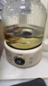 OIDIRE（偶点）全玻璃养生壶 花茶壶无胶水煮茶壶 煮茶器办公室恒温养生壶烧水壶电热水壶炖煮智能保温 1L ODI-HC01花茶养生壶【带滤网】 实拍图