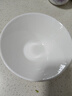 新款家用7英寸斗笠面碗釉下彩拉面碗高级感陶瓷吃面碗 纯白 7英寸 1个 斗笠碗 实拍图