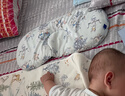 babycare新生儿枕头硅胶云片枕婴儿透气宝宝枕头0-6月可机洗43*21星月王国 实拍图