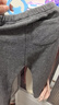 优衣库婴幼儿宝宝摇粒绒紧身裤打底裤内里加绒裤478432 478432/08深灰色 90 实拍图