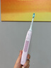 飞利浦（PHILIPS）【肖战推荐】电动牙刷钻石3系 生日礼物 情侣款送男生/女友 微泡水流 HX5171/04淡粉色 国家补贴 实拍图
