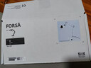 宜家（IKEA）FORSA芙萨台灯书桌灯办公桌可调节装饰简约寝室床头灯 银色+灯泡 E14 实拍图