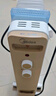 美的（Midea）【金缕衣】取暖器家用/电暖器/电暖气/加湿烘衣/13片全屋取暖器/电热油汀取暖器NY2213-18GW 实拍图