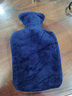 家の物语（KATEI STORY）热水袋注水加厚防爆暖手暖脚热敷暖肚子可爱女学生被窝专用暖水袋 【墨蓝小熊猫】1000ml 中号可拆洗 实拍图