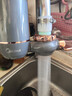美的（Midea）净水器水龙头过滤器家用自来水滤水器直饮前置过滤器厨房卫生间通用除水垢除余氯双出水可清洗滤芯 一机一芯【可清洗滤芯】 实拍图