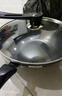 美厨（maxcook）炒锅铁锅 带盖30cm无涂层精铁炒菜锅氮化 燃气电磁炉通用MCC4558 实拍图