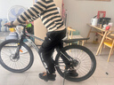 金武端自行车成人山地车公路赛车单车骑行变速超轻越野中学生初中青少年 顶配版-辐条轮-黑白色 26寸21速 实拍图