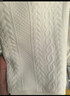 顶峰保罗（Dingfengbaoluo）长袖T恤男秋冬季百搭时尚提花卫衣宽松潮流上衣服JE2221白色2XL 实拍图