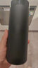 米家 保温杯 316不锈钢水杯 男女士杯子 大容量茶杯便携 350ml黑色 实拍图
