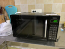 格兰仕（Galanz）【国家补贴】微波炉烤箱一体机光波20L家用700W节能平板易清洁智能菜单多功能小型烧烤解冻预约DG 全新机器 实拍图
