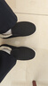 3514保暖羊毛布鞋老人鞋套脚款男士爸爸鞋冬季加厚棉鞋 黑色 44  实拍图