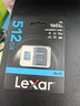 雷克沙（Lexar）行车记录仪内存卡小米摄像头tf卡高速监控高耐用microsd卡 512GB BLUE 读160MB 写40MB 行车/监控专用tf卡 实拍图