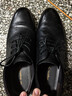 红蜻蜓真皮男鞋秋冬舒适商务休闲皮鞋高级正装德比鞋婚鞋WTA7376黑色42 实拍图