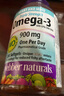 Webber Naturals加拿大高纯深海鱼油 伟博Omega3 奥米加 DHA 脑黄金 EPA 呵护心脑 200粒/瓶 实拍图