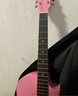维卡斯（WEIKASI）民谣吉他初学者木吉他单板新手入门练习琴guitar吉它学生男女乐器 38英寸粉红色+礼包【初学推荐】 实拍图