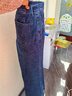 优衣库女装修身喇叭牛仔裤/弹力水洗产品480782 479003 480782/66蓝色 M 实拍图