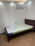 老榆木实木框架床1.5单人1.8双人床实木排骨架家用卧室民宿原木床 胡桃色 1.2*2.0 实拍图