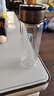 【京东物流配送】高硼硅双层玻璃杯大容量泡茶杯水杯子茶水分离杯 【双层加厚】茶杯350ml1只 实拍图
