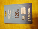 三星（SAMSUNG）128GB TF(MicroSD)存储卡 EVO白卡 U3A2V30 手机平板switch游戏机内存卡 支持4K视频 读160MB/s 实拍图