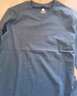 真维斯日系长袖T恤男220g重磅纯棉男士打底衫男生宽松大码纯色内搭 实拍图