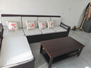 墨宸沙发 紫金檀木实木沙发新中式客厅大小户型冬夏两用转角储物家具 四人位+贵妃+长茶几 实拍图