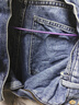 优衣库女装牛仔风百慕大式短裤/水洗产品中裤476946 65 宝蓝色 25 /160/64A 实拍图