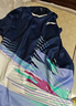 李宁T恤短裤套装男女同款速干凉爽比赛服AATT021 深航舰蓝-1 3XL 实拍图