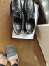 海澜之家HLA皮鞋男商务正装秋冬鞋子德比休闲男鞋HAAPXM4DBG576 黑色40 实拍图