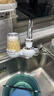 九阳（Joyoung）净水器水龙头台式前置净水机家用厨房过滤器自来水可视化可清洗滤芯JYW-T05 1机4芯套装 实拍图