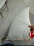 京东京造雪花枕 限选100%鹅腹小朵雪花毛蓬松枕头男女颈椎枕芯羽毛羽绒枕 实拍图