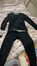 猫人10A抑菌防螨含羊绒蚕丝男士保暖内衣男加绒秋衣秋裤套装黑色2XL 实拍图
