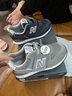NEW BALANCE0-4岁婴幼童秋冬格雷系灰舒适学步鞋996GR 实拍图