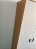 易宝林衣柜家用卧室翻开门简约衣柜出租房现代简约衣橱收纳储物柜大衣柜 原木风80cm二门【送上门】 实拍图