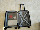 京东京造无界行李箱20英寸德国科思创PC男女拉杆箱登机旅行箱 石墨灰 实拍图