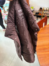 坦博尔羽绒服马甲女立领宽松外搭短款羽绒背心外套巧克力170 实拍图