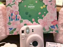 INSTAX富士instax立拍立得 一次成像相机 mini12精美礼盒 樱花宝贝 含10张fafa花边相纸 实拍图
