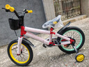 凤凰（Phoenix）儿童自行车3-6-10-13岁女孩小恐龙红色16寸 适合身高105-120cm 实拍图